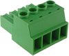 Terminal Block, Eurostyle, 4 Position, 24-8Awg; Pitch Spacing Multicomp - 04R6795 - Newark, An Avnet Company