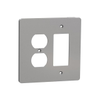 Keystone Faceplates, Frames - 4008-SQWS802452GY-ND - DigiKey