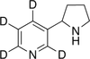 (R,S)-Nornicotine-d4 -- N757010 - Image