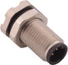 Sensor Connector, M5, Plug, 4Pos, Panel; Product Range Norcomp - 76Y0112 - Newark, An Avnet Company