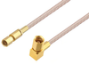 SSMC Plug to SSMC Plug Right Angle Cable 24 Inch Length Using RG316 Coax - PE3C4404-24 - Pasternack
