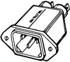 Connector, Power Entry, Plug, 10A; Connector Type Corcom - Te Connectivity - 99M1044 - Newark, An Avnet Company