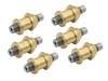 Adjustment Screw, Hex, 254 TPI, 12.7 mm, 280 nm Sensitivity, Pack of 6 -- AJS254-0.5H-NL-6