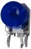 Trimmer Potentiometer 1Kohm 1Turn Snap-In; Trimpot Type Bourns - 04B3000 - Newark, An Avnet Company