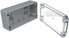 Enclosure, Wall Mount, Pc, Grey/clear; Enclosure Type Bud Industries - 22AJ1412 - Newark, An Avnet Company