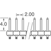 Connectors, Interconnects - Rectangular Connectors - Headers, Male Pins - 1169899-57202-G52-21LF - Win Source Electronics