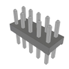 Headers, Male Pins - 612-MTMM-105-04-T-D-120-ND - DigiKey