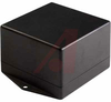 Enclosure;Desktop;Instrument;ABS;3x3x2.1 in;Mounting Flange;Utility;Black - 70196770 - Allied Electronics, Inc.