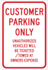 Brady B-959 Aluminum Rectangle White Parking Restriction, Permission & Information Sign - 12 in Width x 18 in Height - Reflective - 115448 - 754473-18471 - R. S. Hughes Company, Inc.