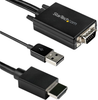 Adaptr Cable, Vga+Usb Plug-Hdmi Plug, 2M Rohs Compliant Startech - 59AK7578 - Newark, An Avnet Company