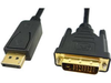 3' DisplayPort Male to DVI-D Dual Male Cable - 184044 - Computer Network Accessories, Inc.