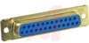 D-Sub Receptacle; Steel; Crimp; Female;3; Cadmium; Crimp Snap-in; 0.12 in. - 70041432 - Allied Electronics, Inc.