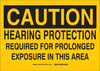 Brady B-401 Polystyrene Rectangle Yellow Personal Protection Equipment (PPE) Sign - 14 in Width x 10 in Height - 33658 - 754473-33658 - R. S. Hughes Company, Inc.