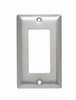 Decorator Wall Plate, One Gang, 302 Stainless Steel - SSO26 - Legrand