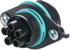 Circular Connector, Rcpt, 5Pos, Panel; Product Range Hylec - 57AC3715 - Newark, An Avnet Company