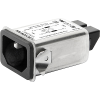 IEC Appliance Inlet C14 or C18 with Filter, ECO design, Front- or Rear Side Mounting -- 5120 - Image