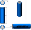 Li-ion Battery -- TP-18650HP-3.7V2000mAh - Image