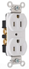 Duplex/Single Receptacle - CRB5262-W - Thomas & Betts Corporation