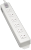Power It! Power Strip with 6 Right Angle Outlets, 15-ft. Cord, Transparent Switch Cover - TLM615NCRA - Tripp Lite by Eaton