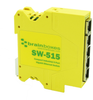 Compact Industrial 5 Port Gigabit Ethernet Switch DIN Rail Mountable -- SW-515 - Image
