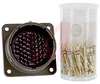 CONNECTOR,MILSPEC BOX MOUNTING RECEPTACLE,CLASS E,55 #20 CRIMP PIN CONTACT - 70009868 - Allied Electronics, Inc.