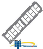 Suttle 12-Port Patch Panel - 12D-03 - TelephoneStuff.com