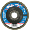 Weiler Tiger Paw Type 29 Non-Woven Zirconium Flap Disc - Very Coarse Grade - 4 1/2 in Diameter - 7/8 in Center Hole - 51118 - 012382-51118 - R. S. Hughes Company, Inc.