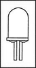 Led, Red, T-3 (10Mm), 10Cd, 631Nm; Led Color And Optoelectronics - 16F1796 - Newark, An Avnet Company