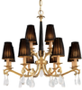 N950491 Twelve Light Chandelier - N950491 - Minka Group