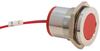 Panel Mount Indicator, Led, 22Mm, Red, 12Vdc; Led Color Apem - 64T3854 - Newark, An Avnet Company