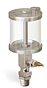 (Formerly B1876-9), Single Feed Manual Lubricator, 9 oz Acrylic Reservoir, 1/2” Male NPT -- B1876-009A14B1W