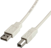Usb Cable, 2.0 A Plug-B Plug, 1.8M, Wht; Connector A Multicomp - 84X0274 - Newark, An Avnet Company