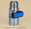 Miniature Ball Valve -- BVC-38-MF - Image