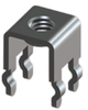 M3 Snap In PC Mount-Terminal Only - 7788 - Keystone Electronics Corp.