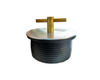 Pipe Plug, Mechanical, T-Handle, Rubber, 3 1/4