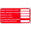 Labels, Stickers, Decals - Preprinted - 298-PPS0204BLASM-L-ND - DigiKey