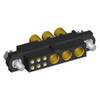 6+3 Pos. Female 24-28 AWG+16 AWG Cable Conn. Kit, Jackscrews - M80-4C10642F1-00-000-03-327 - Harwin Plc