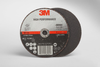 3M COW Ceramic Cutoff Wheel - Type 1 (Straight) - 60 Grit Medium Grade - 4 in Diameter - 5/8 in Center Hole - Thickness 0.09 in - 66564 -- 051115-66564 - Image