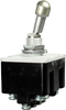 MICRO SWITCH Toggle Switches: TL Series Toggle Switch, 4 Pole Double Throw (4PDT) 3 Position, Special Circuitry (On - On - Mom. On), Pan Head Terminal Screws And Spring Lock Washers, Bright Finish Mou -- 4TL11-58P