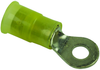 Terminal, Ring Tongue, #8, Crimp, Yellow, 12-10Awg; Stud Size - Metric 3M - 78H3359 - Newark, An Avnet Company