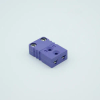 Miniature Thermocouple Connector, 1 Pair, Type E -- A0381-6-CN - Image