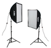 KSBQ-2000 PRO SOFTBOX LIGHT KIT: 2000-WATT 2-LIGHT PRO SOFTBOX LIGHT KIT -- 408080