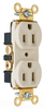 Duplex/Single Receptacle - PS5362 - Hubbell Wiring Device-Kellems