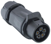 Quicklock Socket, Ip67, Size 20, Straight, Plastic Housing And Solder Terminals Rohs Compliant Lumberg - 23AH4082 - Newark, An Avnet Company