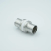 Ceramic Break, 5KV Isolation, 0.75″ Dia Stainless Steel Tube Adapters -- A5266-1-W - Image