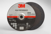 3M Ceramic Depressed-Center Wheel - 36 Grit Very Coarse Grade - 9 in Diameter - Thickness 1/4 in - 66552 -- 051115-66552 - Image