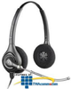 Plantronics HW261 SupraPlus Wideband Binaural Headset - 73840-01 - TelephoneStuff.com