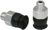 Flat suction cup (round) for smooth or slightly rough surfaces PFYN 8 NBR-AS-55 M5-AG - 10.01.01.10381 - Schmalz Inc.