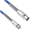 Plenum Cable Assembly TRB 3-Slot Plug to 3-Lug Cable Jack with Bend Reliefs MIL-STD-1553 .242