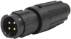 Circular Conn, Plug, 4Pos, Solder; Product Range Switchcraft/conxall - 71AJ8414 - Newark, An Avnet Company